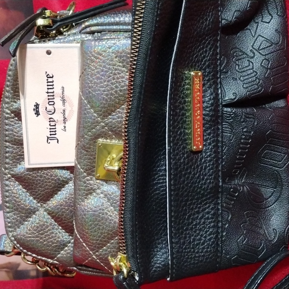 Juicy Couture  EUC 1 crossbody Purse 👜/ 1 Wristlet 👛